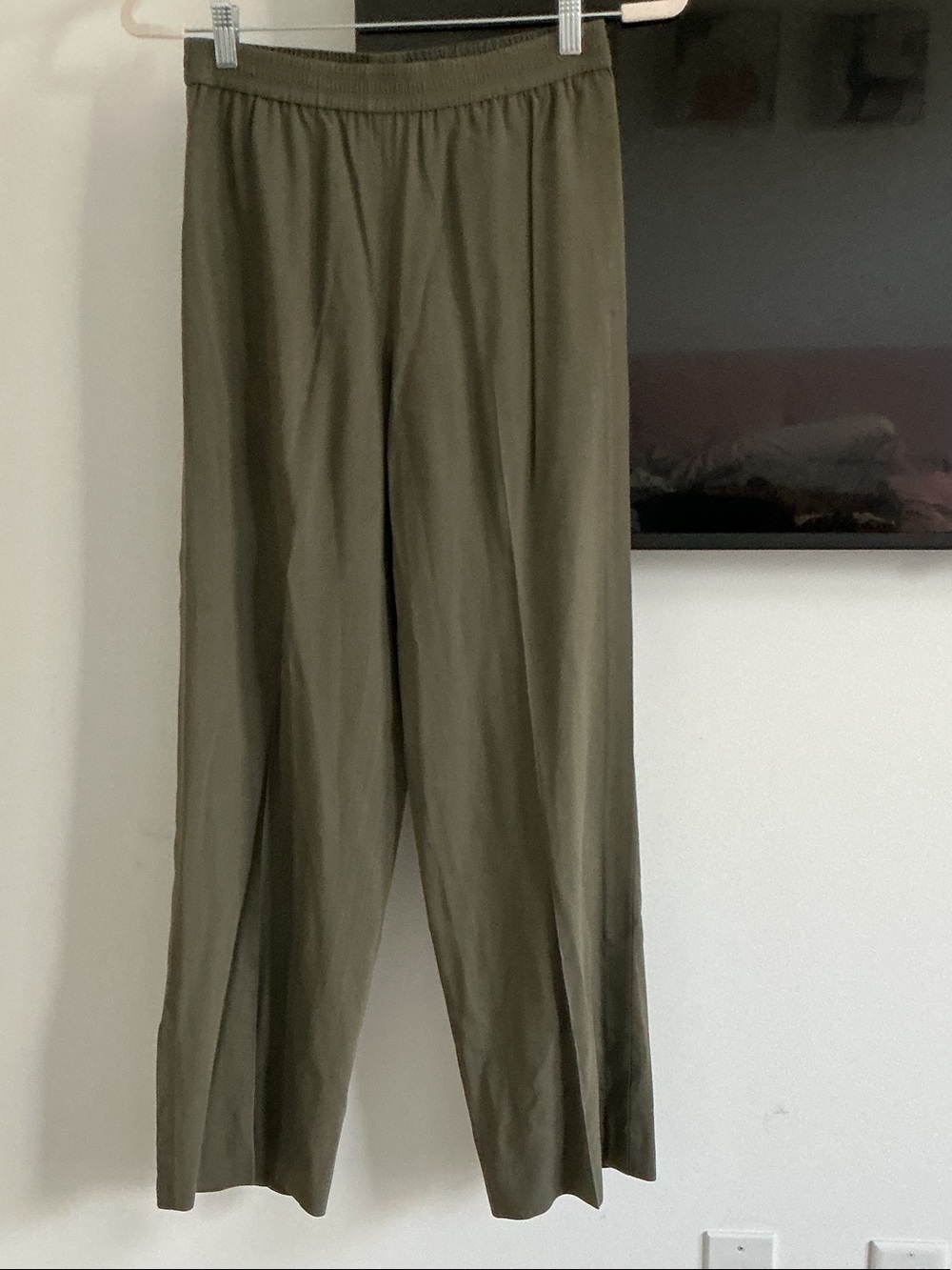 Helmut Lang Olive Green Women’s Pants
